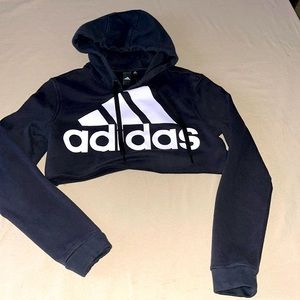 Adidas crop sweater